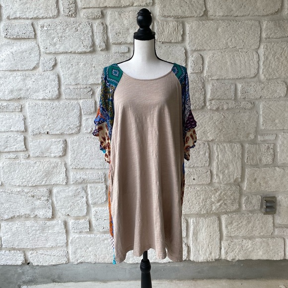 Umgee Dresses & Skirts - Umgee Patchwork Dress / Size Large